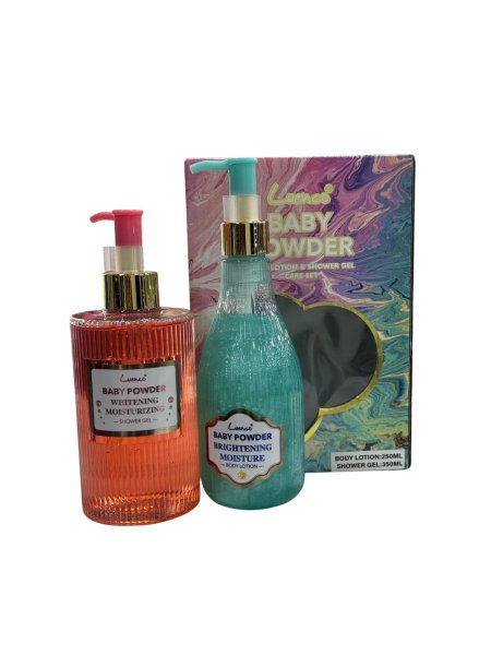 Body lotion 350ML and shower gel 350ML لوشن للجسم وجل استحمام